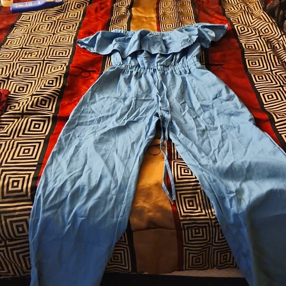 XL strapless romper